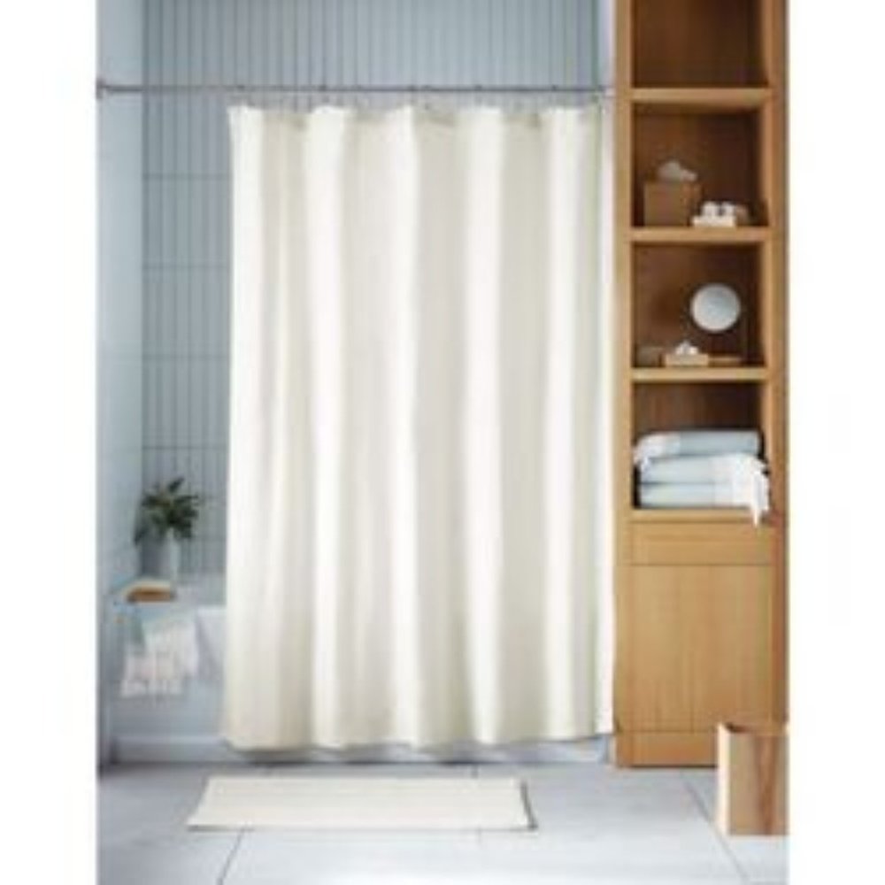 Haven Double Gauze Organic Cotton Shower Curtain